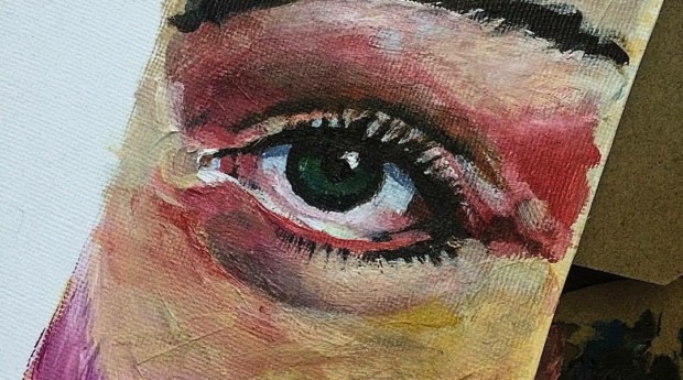 Série Olhos, Pintura